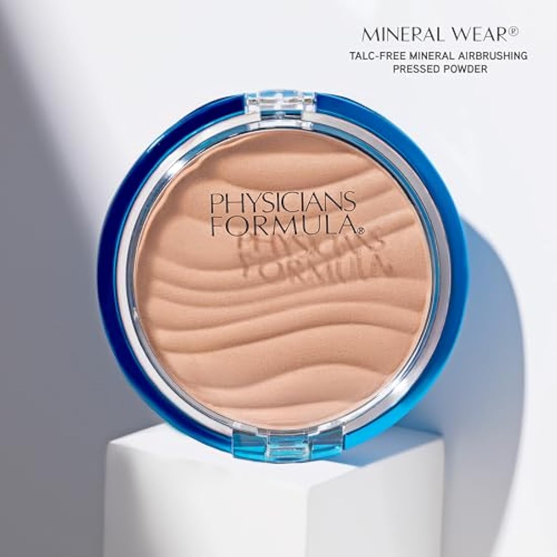 Physicians Formula Mineral Wear Talc-Free Mineral Airbrushing Pressed Powder SPF 30 - Talc-Free Mineral Airbrushing Powder, Beige, 1 Pack 7.5 g
