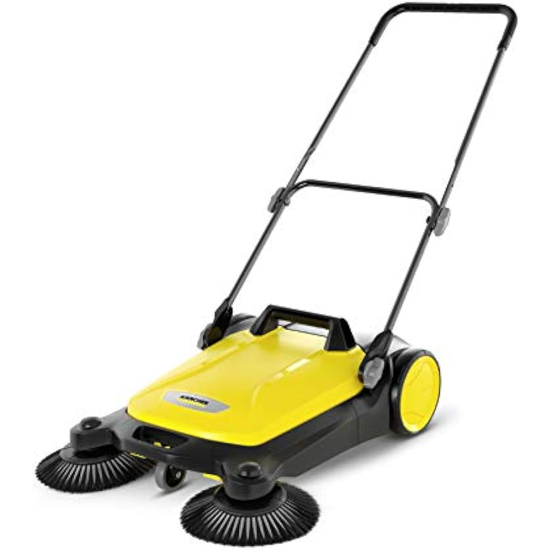 Karcher S 4 Twin Push Sweeper with brushes, for cleaning pavements, driveways and garden paths