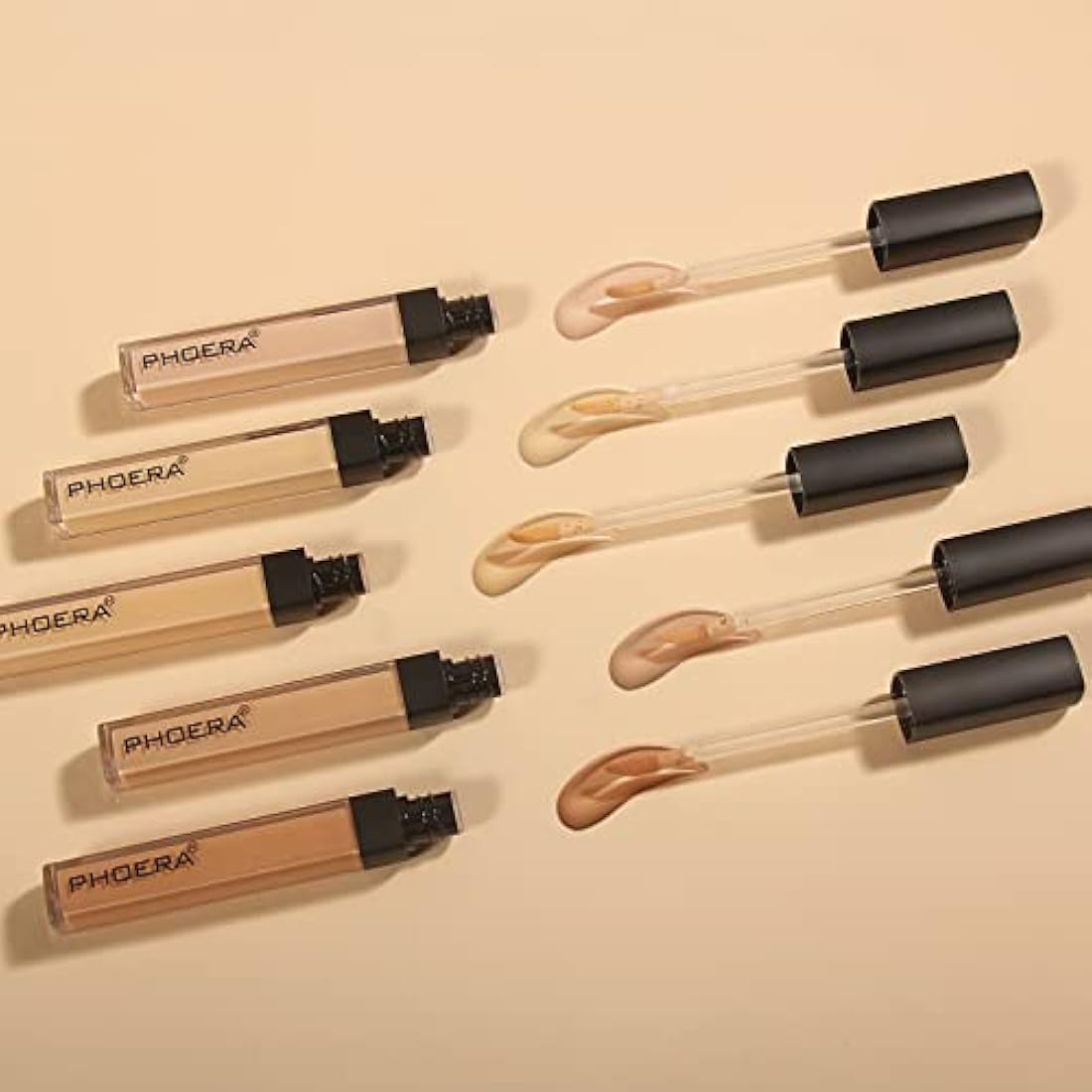 Concealer Long-lasting,Concealer Full Coverage,Eye Concealer Easy to Blend,Vegan&Cruelty-Free (101#LIGHT)