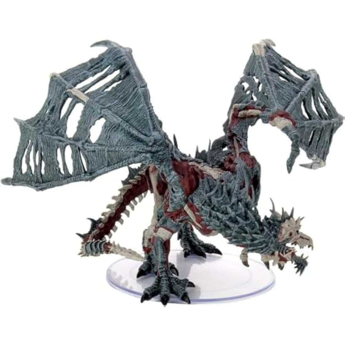 WizKids Dungeons and Dragons Icons of the Realms - Boneyard, Adult Green Dracolich, DnD Miniatures