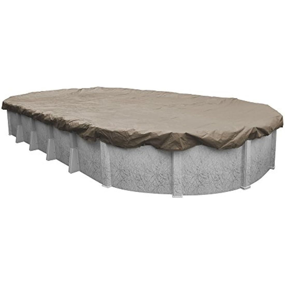 Pool Mate 571527-4 Sandstone Winter Cover for 15 by 27 Foot Oval Above-Ground Swimming Pools