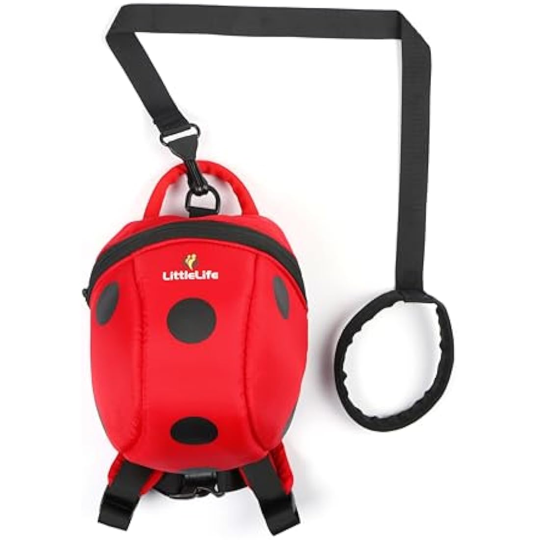 LittleLife Toddler Backpack Ladybird with Safety Reins