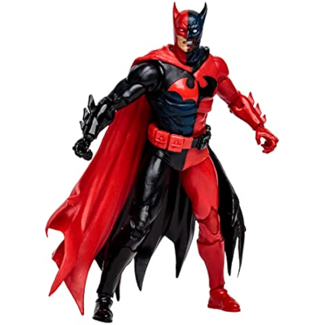McFarlane Toys DC Multiverse Two-Face as Batman (Batman: Reborn) 7-Inch Action Figure, Ages 12+ Multicolour DC Comics