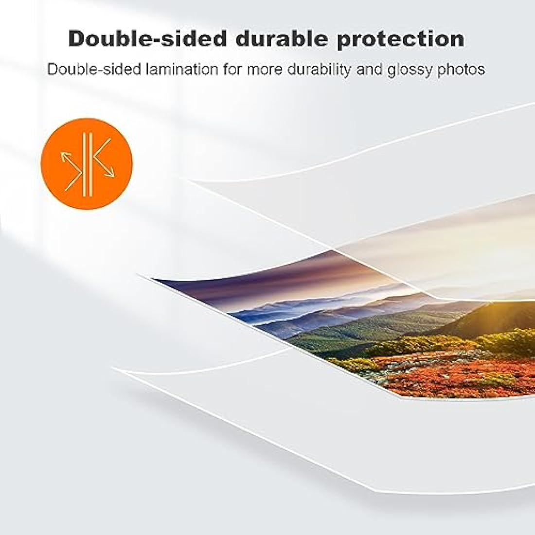 Bonsaii A4 Laminating Pouches, 100 Sheets, 160 Microns (2×80 Microns), Glossy Finish, Clear and Durable, Ideal for Notices and Photos (LP100-A4)