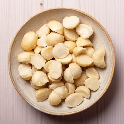 Wholefood Earth Organic Macadamia Nuts 2 kg Raw | GMO Free | Vegan | High Fibre | Certified Organic