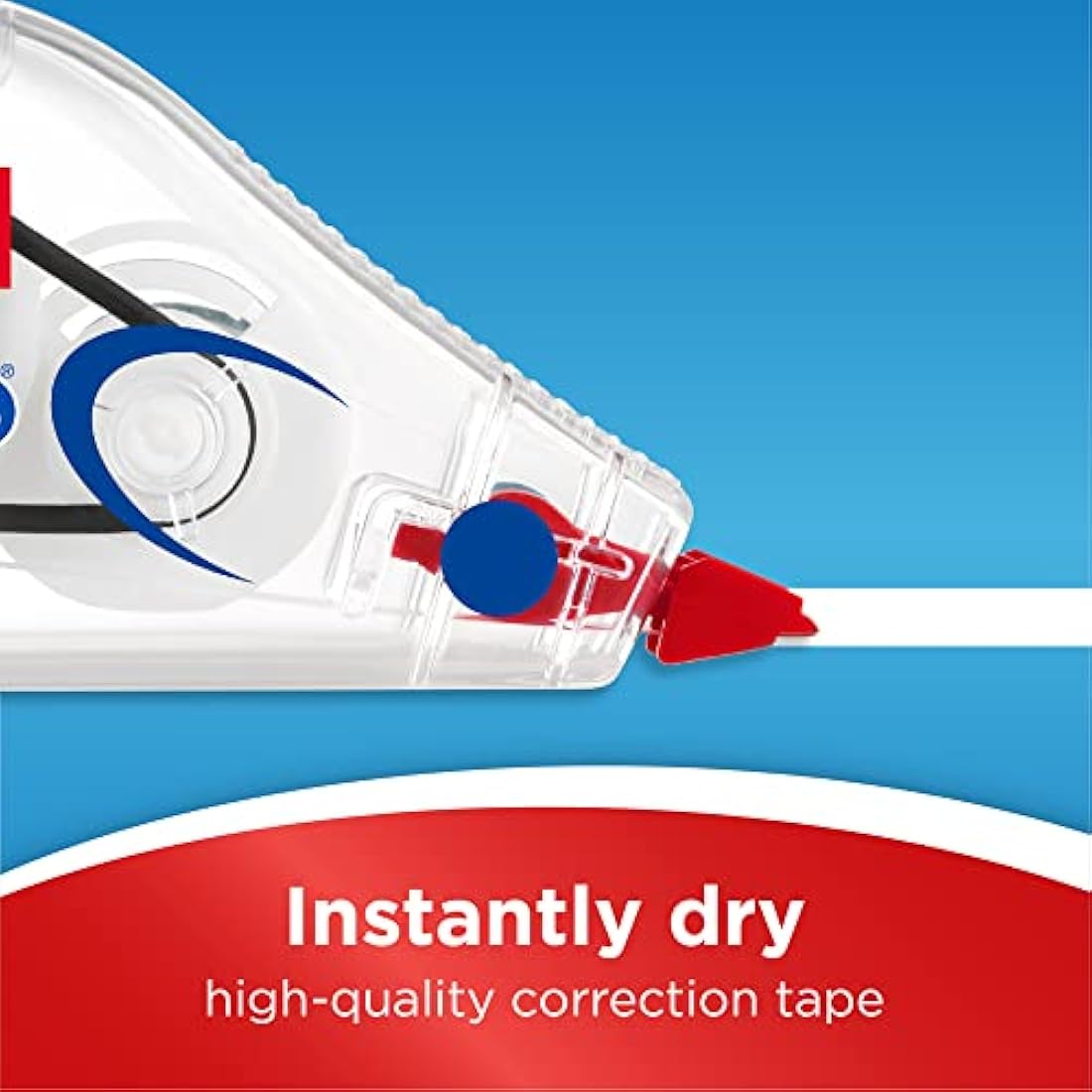 Tipp-Ex Mini Pocket Mouse Plastic Tape - Box of 10 - Ideal-Quality, 6 m, Tear-Resistant Tapes with Smooth Glide, White
