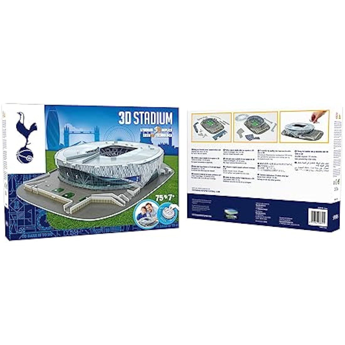 Paul Lamond Games 3905 FC Tottenham Hotspur Stadium 3D Jigsaw Puzzle