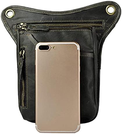 Xieben Leather Drop Leg Bag for Men Women Motorcycle Bike Riding Cycling Multi-Purpose Thigh Waist Fanny Pack Travel Hiking Sports Camping Pouch