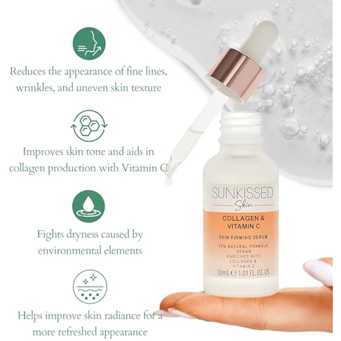 Simple Skincare Set, Simple Face Wash Set, Hydration Face Wash, Sunkissed Skin firming Serum and Moisturiser Regime Bundle, Simple Skincare Gift Set (Grey)
