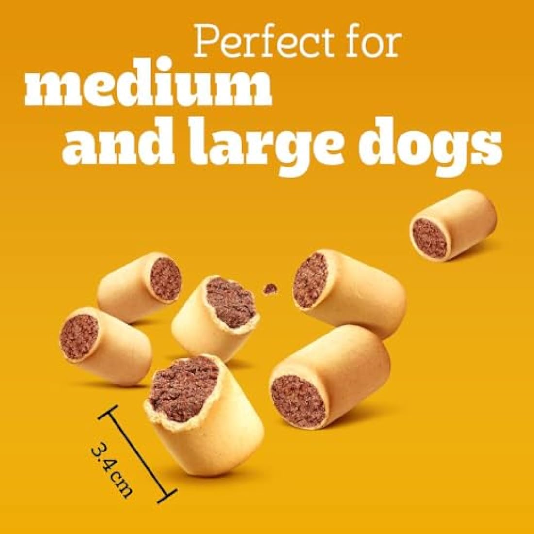 Pedigree Markies Original - Dog Treats - Biscuit Dog Treats with Marrowbone - 5 x 1.5 kg