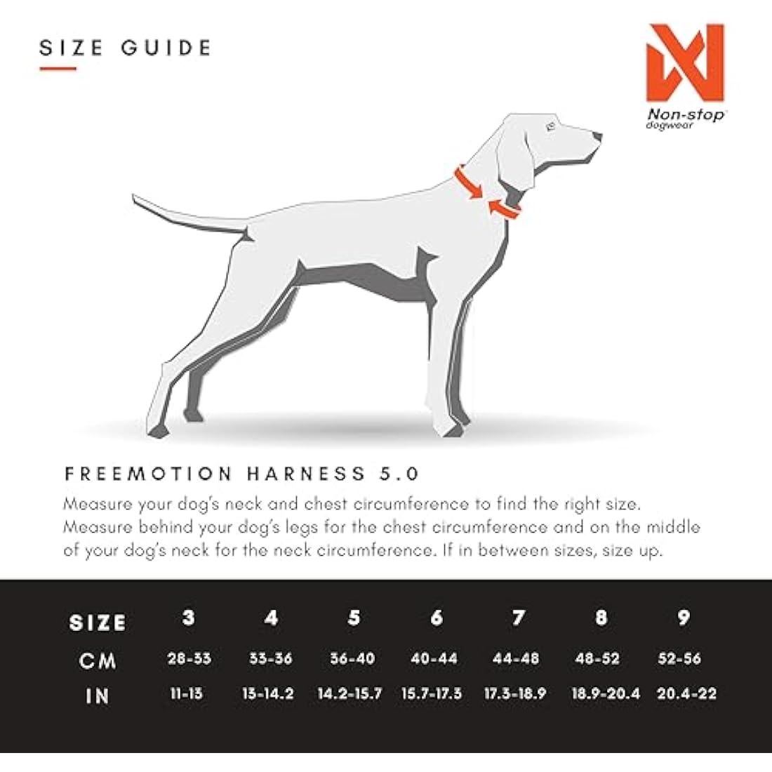 Non-stop dogwear Freemotion harness 5.0 Dog Pulling Harness for Sports like Running, Biking and Skiing with Dogs, Professional Adjustable Dog Harness, Blue/Gray, Size 5