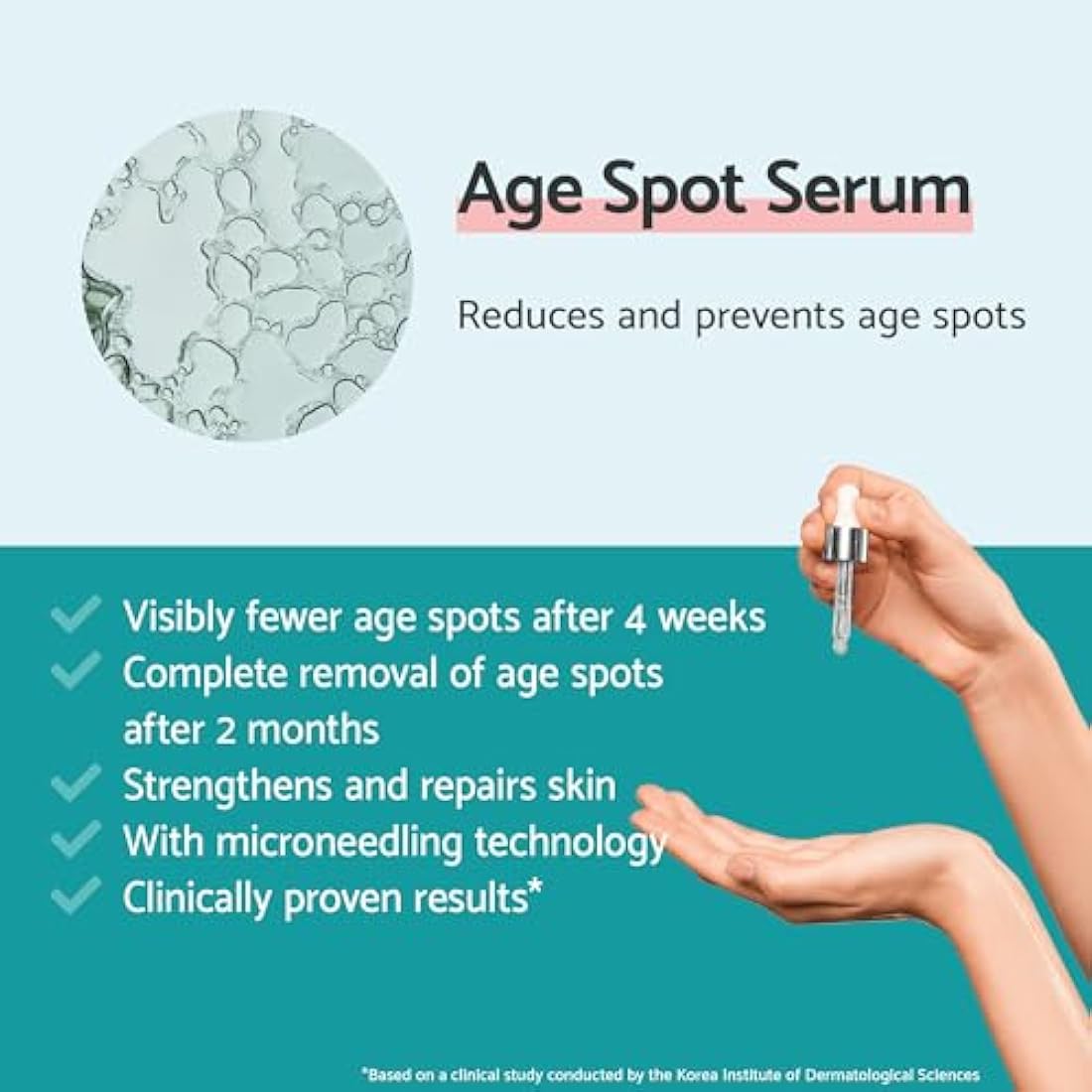 Remescar Age Spot Serum 30ml - Dark Spot Correcting Serum - Clinically Proven Age Spot Remover with Bakuchiol, Tranexamic Acid and Anti-Melanogenic Sugars - Hyperpigmentation Cream