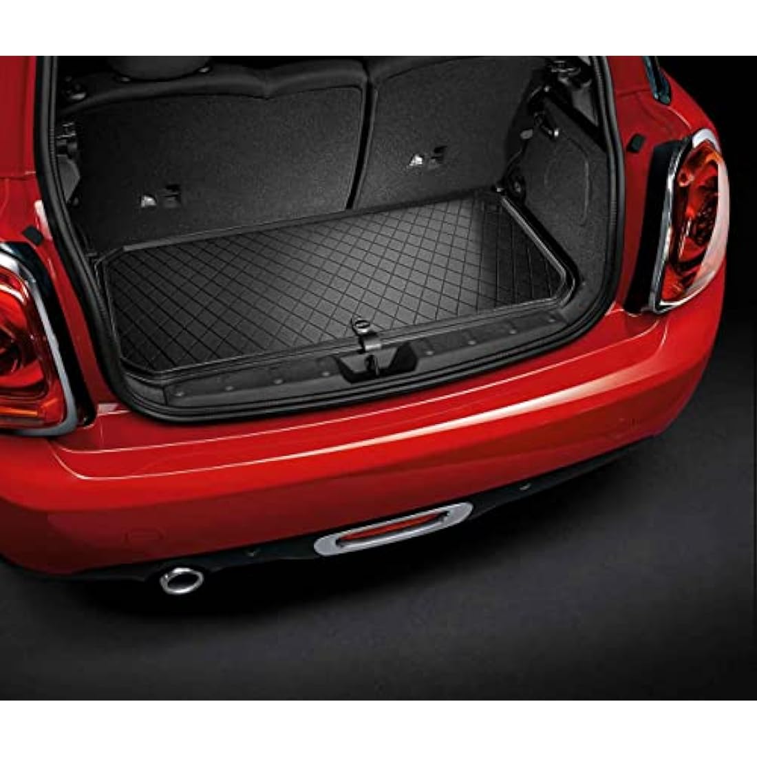 MINI Genuine Fitted Luggage Compartment Mat Essential Black 51472353820