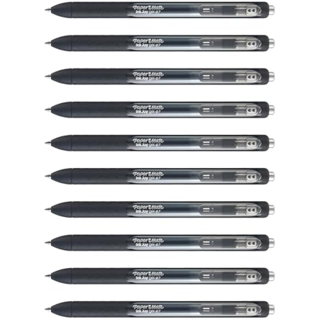 Paper Mate InkJoy Gel Pens | Medium Point (0.7mm) | Black Ink | 12 Count