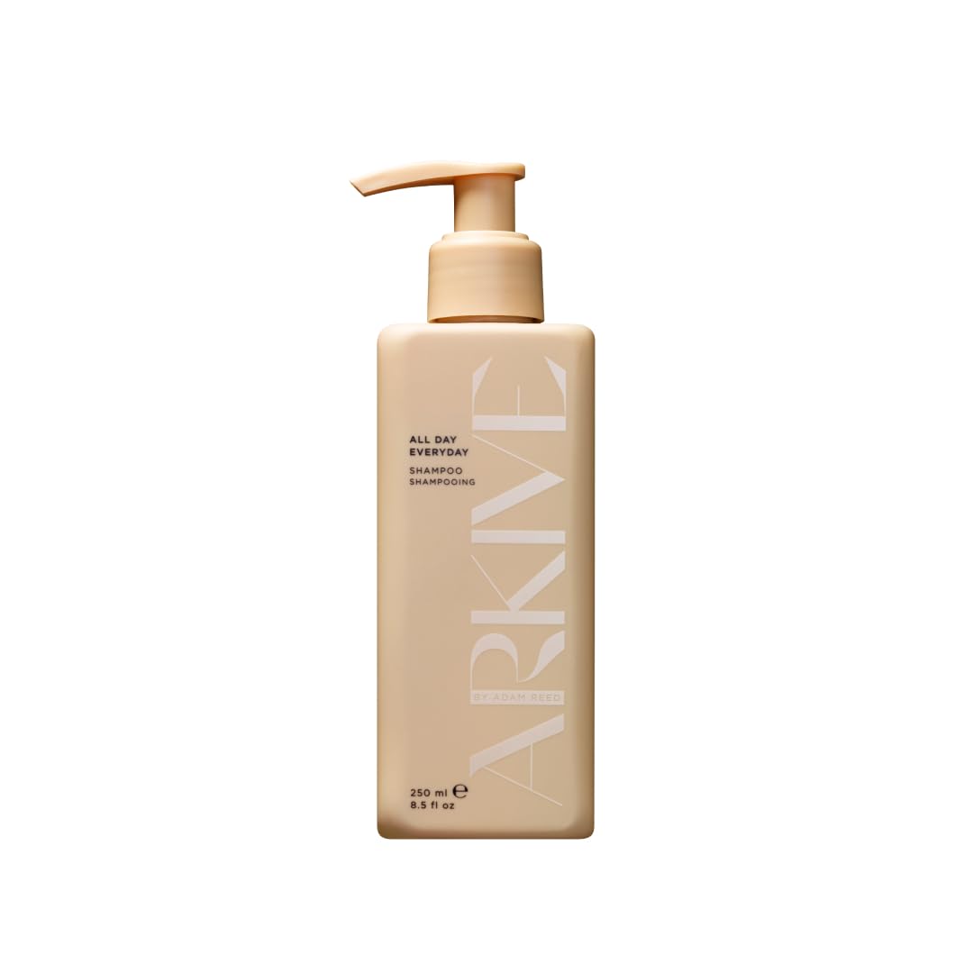 ARKIVE All Day Everyday Shampoo 250ml - Vegan Shampoos with Baobab Protein - Dry Scalp Shampoo for Scalp Moisture and Hair Shine - Natural Shampoos