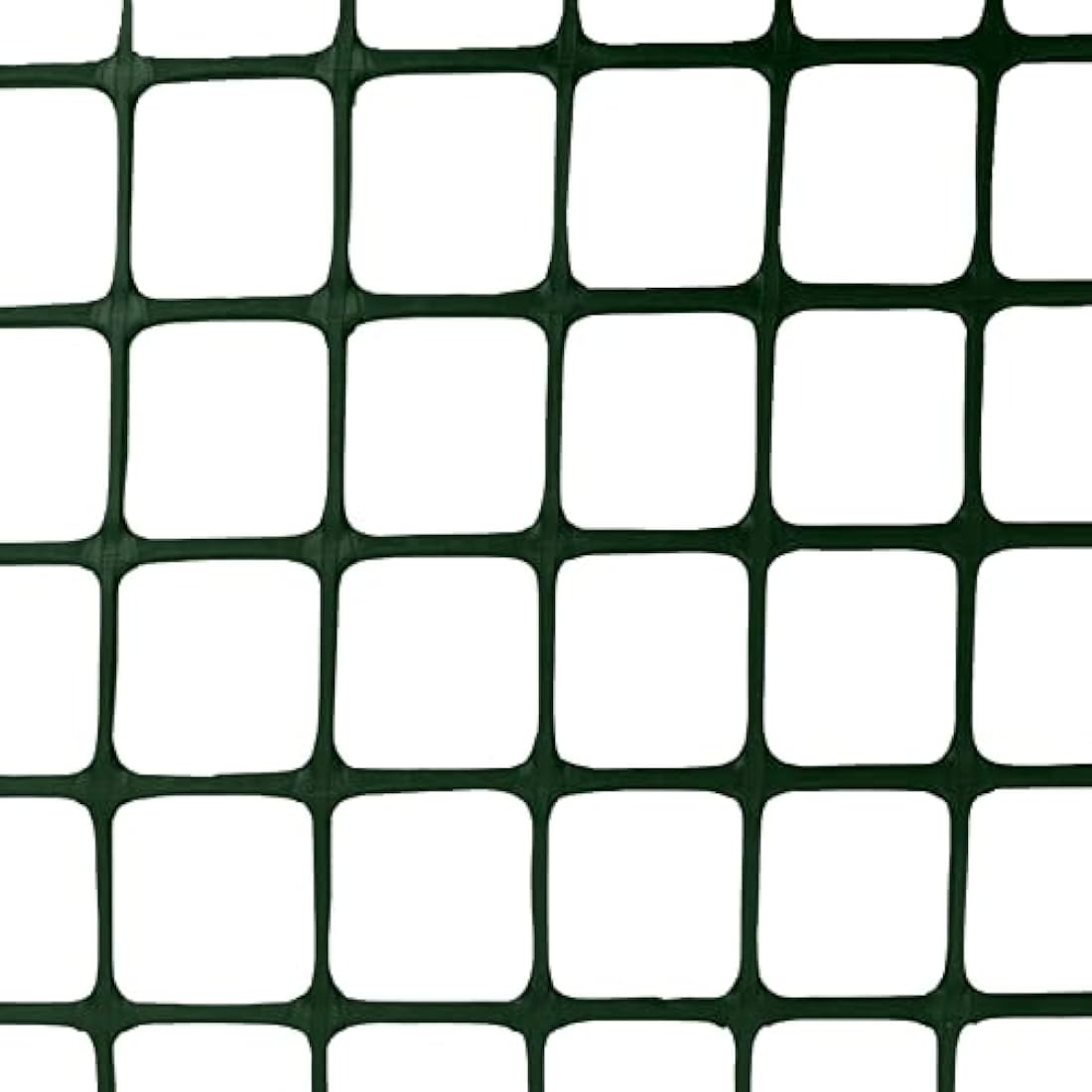 Plastic Mesh Fencing | 1m x 10m | 20mm Holes | Green | Netting For Garden Fences, Plant Support, Tree Guards, Reusable Plastic Mesh For Climbing Plants, Vegetables, Pets
