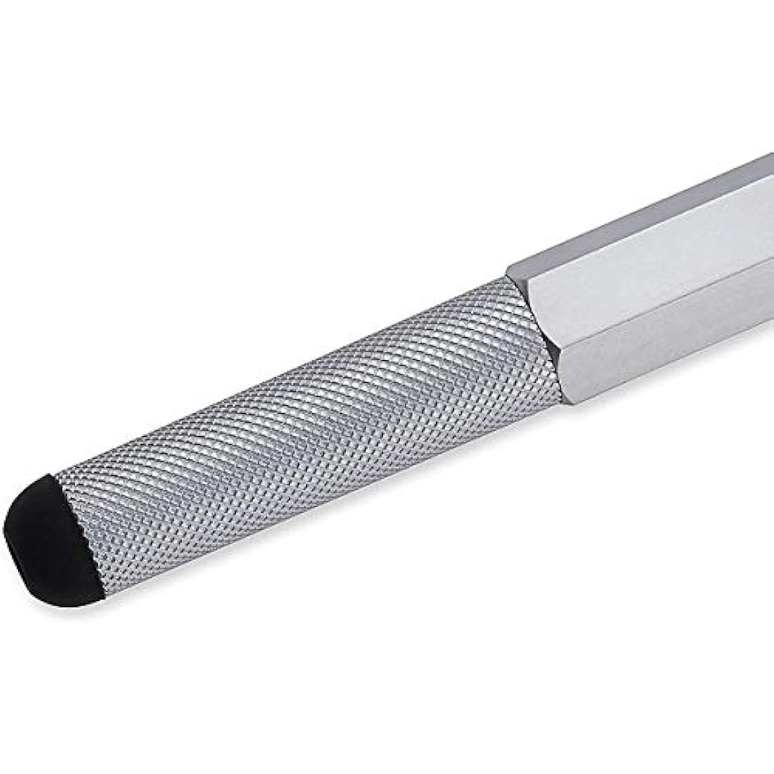 Rotring 800+ Mechanical Pencil With Touchscreen Stylus - 0.7mm - Unique Twist & Click Action - Silver Metal Barrel - Gift Boxed