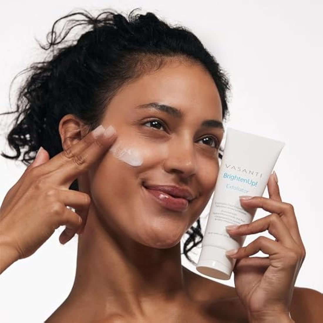 Vasanti Brighten Up! Enzymatic Face Rejuvenator – Brightens, Exfoliates & Cleanses for Soft, Smooth & Radiant Skin – Enriched with Papaya, Professional Microcrystals & Aloe (Full Size)