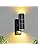 Unikcst Dusk to Dawn Sensor Outdoor Wall Lights Mains Powered 240V IP44 Black Up Down Outside Wall Lights for Front Door Porch -Incl. 2X 5W LED GU10 Bulbs Warm White