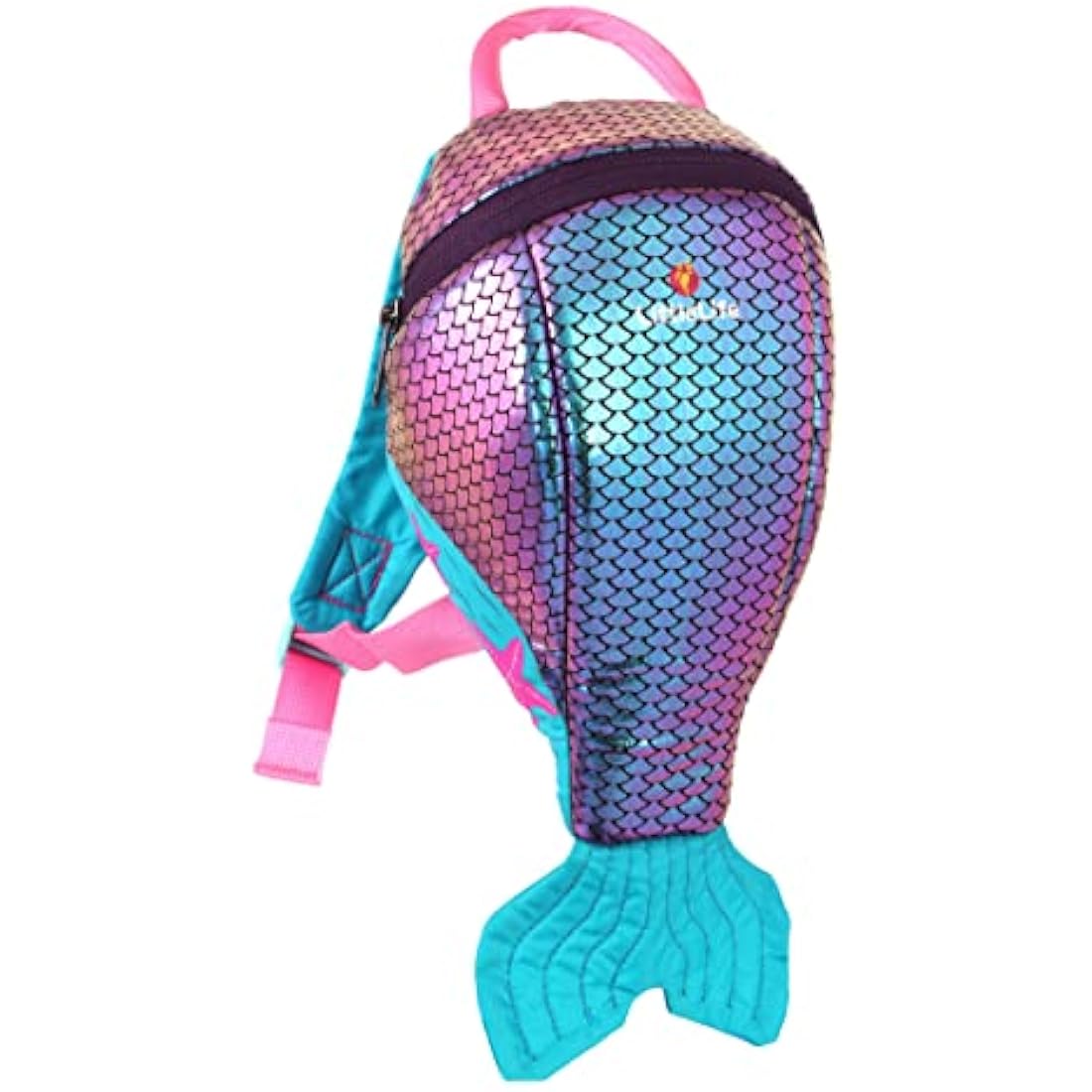 LittleLife Animal Toddler Backpack With Safety Rein, Mermaid
