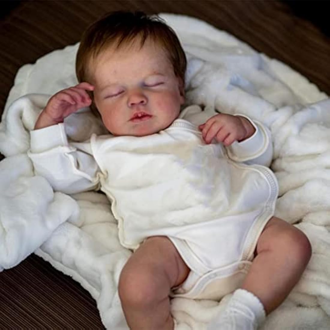 Pinky Reborn 20 inch 50 cm Reborn Toddler Doll Baby Soft Vinyl Silicone Real Life Like Looking Newborn Dolls Magnetic Pacifier Toys