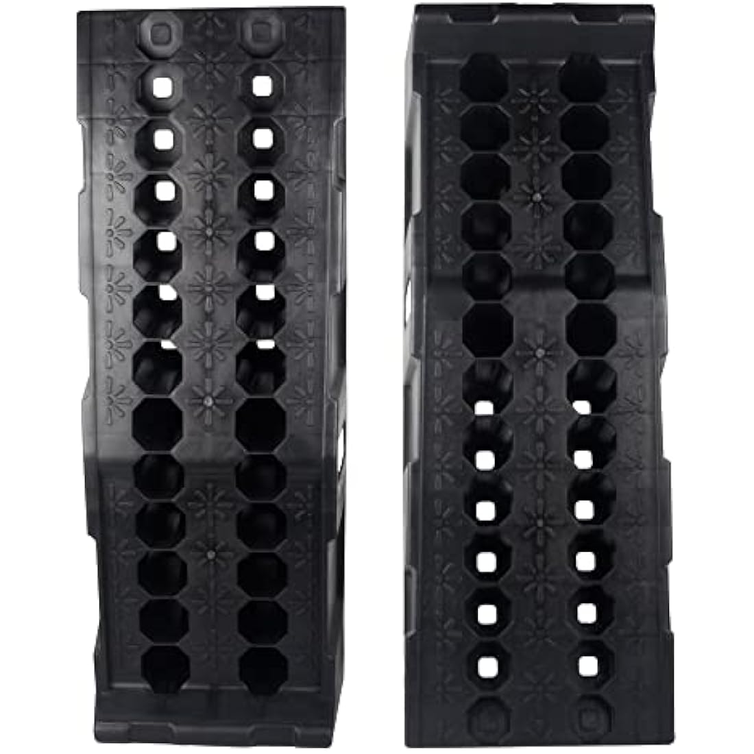 DAYUAN 2 pcs 7 ton Plastic Car Ramps Heavy Duty Garage Ramps for Lifting Automotive Vehicles Workshop Car Service and Repair