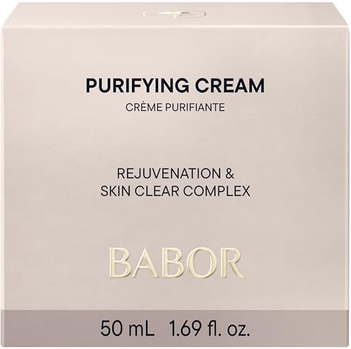 BABOR SKINOVAGE Purifying Cream, Facial Cream for impure Skin, Clarifying and pore refining Facial Care, Vegan formula, 50 ml