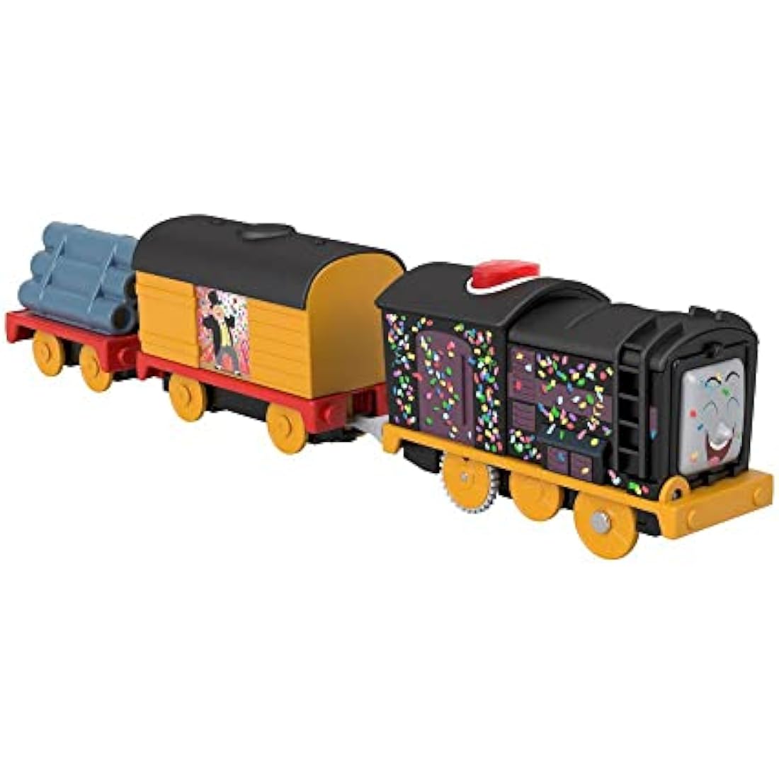 Thomas & Friends Talking Diesel Toy Train with Sounds & Phrases, UK English Version, Battery-Powered Motorized Engine with Tender, HNN85