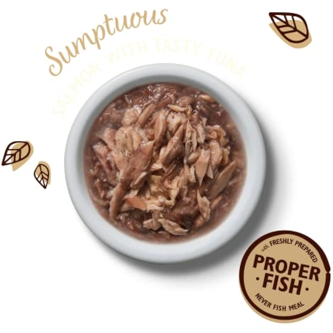 Lily's Kitchen Natural Adult Wet Cat Food Tins - Shredded Fillets Multipack - Complete Grain-Free Recipes, Pack of 4 (8 x 70g)