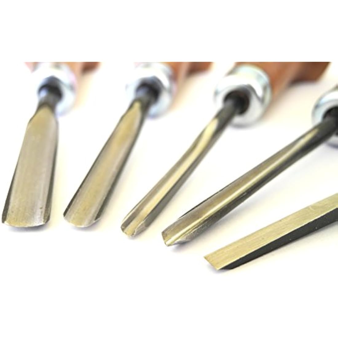 Narex Palm Carving Chisel Set, Set of 5 pcs