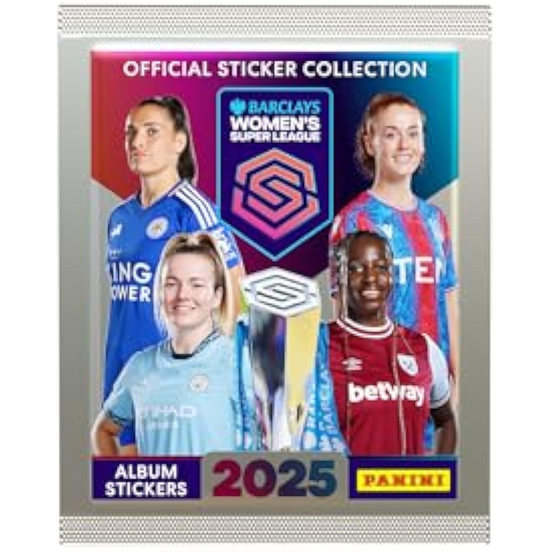Barclays Women's Super League Official Sticker Collection 2025 - x50 Packs