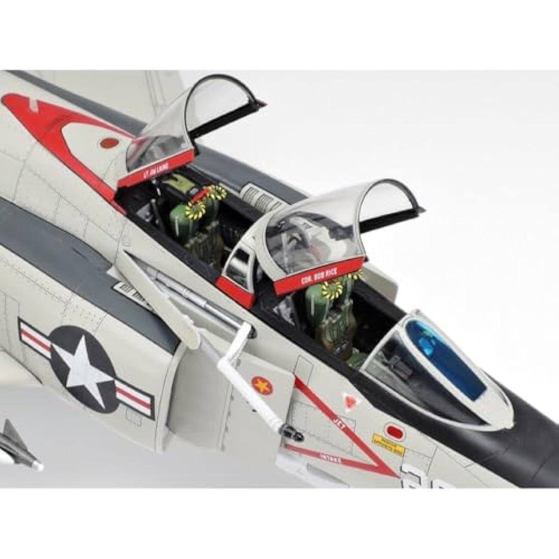 Tamiya 61121-000 Vehicle 61121 1:48 F-4B Phantom II Mcdonnell Douglas Faithful Replica, Model Building, Plastic Kit, Crafts, Hobby, Model Kit, Assembly, Unpainted
