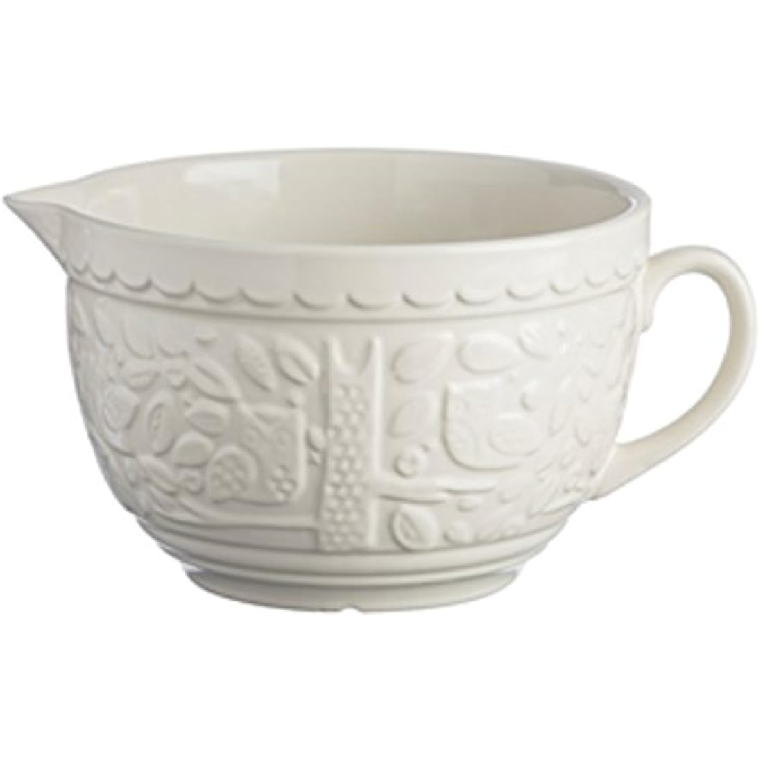 Mason Cash in The Forest White 1 L Stoneware Measuring Jug