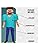 Disguise Official Deluxe Steve Minecraft Costume Kids, Halloween Costumes for Kids Fancy Dress Outfit Available In Sizes S, M and L
