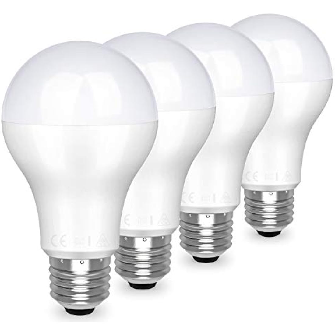 Awenia LED Light Bulb E27, A65 Edison Screw Lighting 20W (Equivalent to 150W Incandescent Bulb), 2452 lumens, Warm White 3000K Golf Ball, Pack of 4