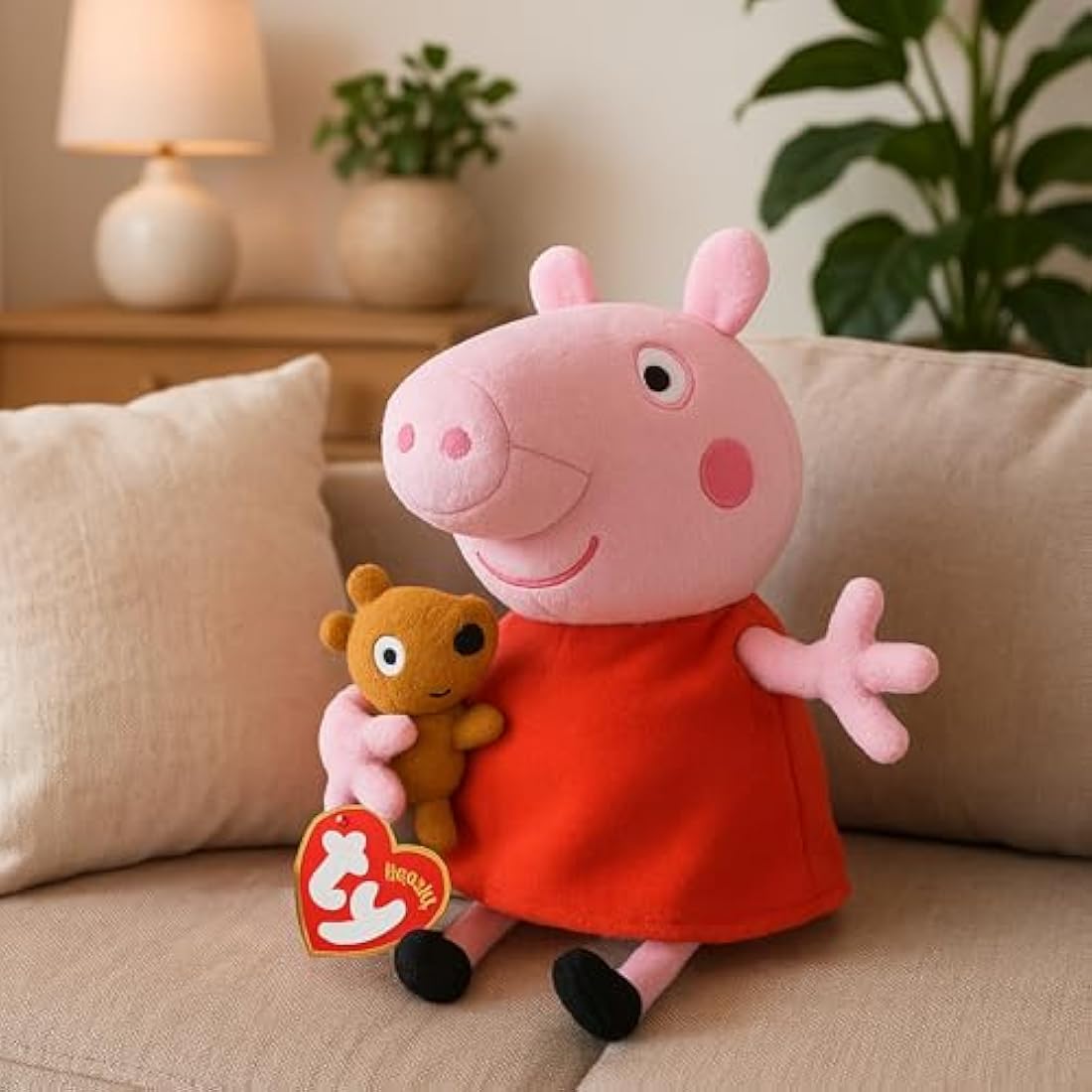 Ty UK Peppa Pig Beanie 6”