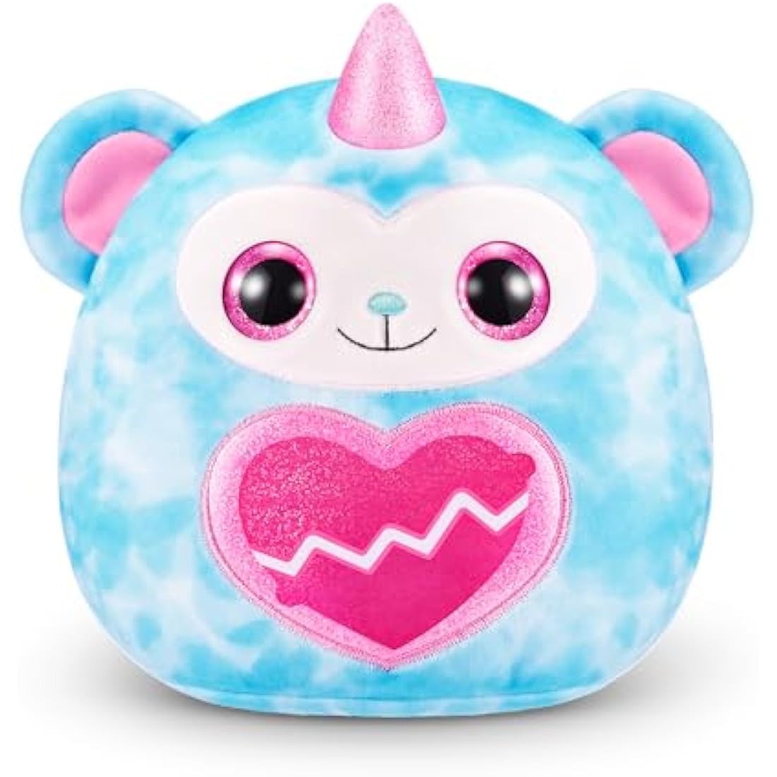 Rainbocorns ZURU Eggzania Mini Mania, Monkey, by ZURU Plush Surprise Unboxing with Animal Soft Toy, Idea for Girls with Imaginary Play (Monkey)