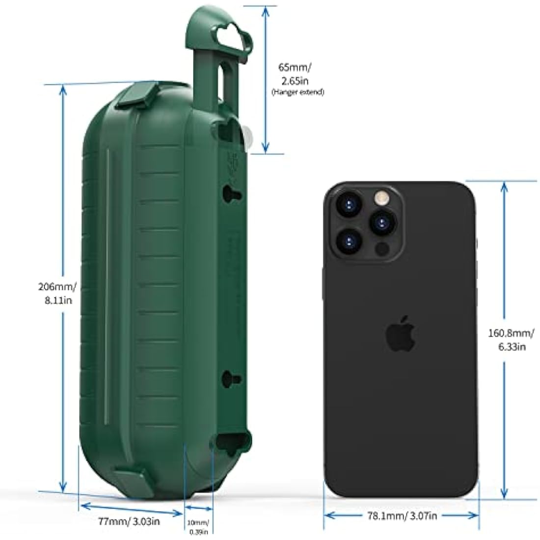 Yarns - Waterproof Outdoor Housing (IP44) for Securing Extension Connections, Weatherproof Protective Box for Cable Extension, Perfect for Outdoor, Decoration, Gardening, etc., Set of 2