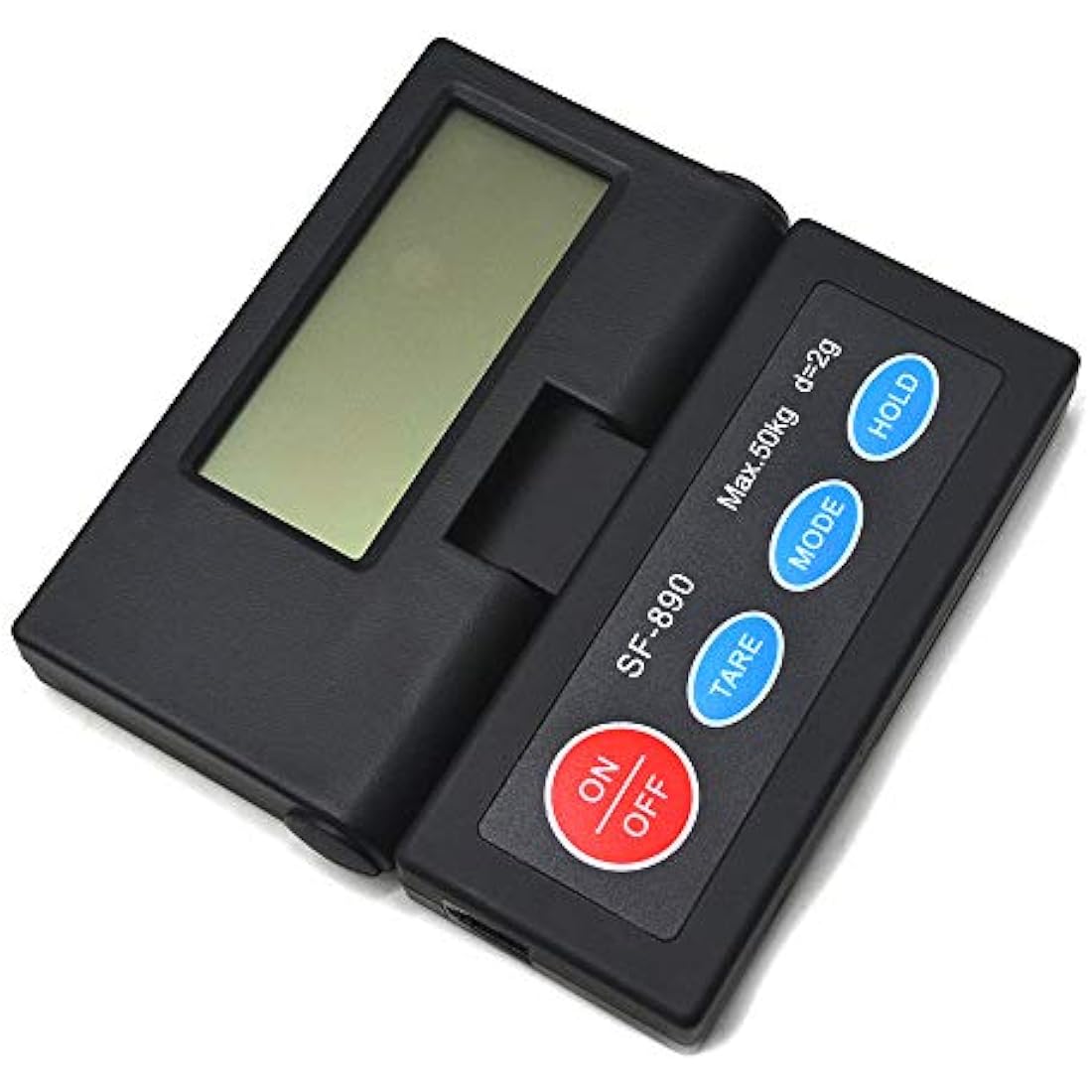 Weighing Platform Parcels Scale Digital Electric Heavy Duty Large Capacity Postal Industrial Commercial Shop Kitchen Letter Luggage Scales 50KG 110lb
