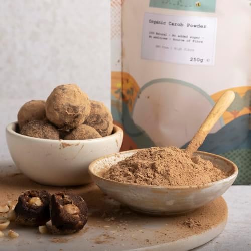 Wholefood Earth Organic Carob Powder 3kg Vegan | GMO Free | High Fibre | Certified Organic