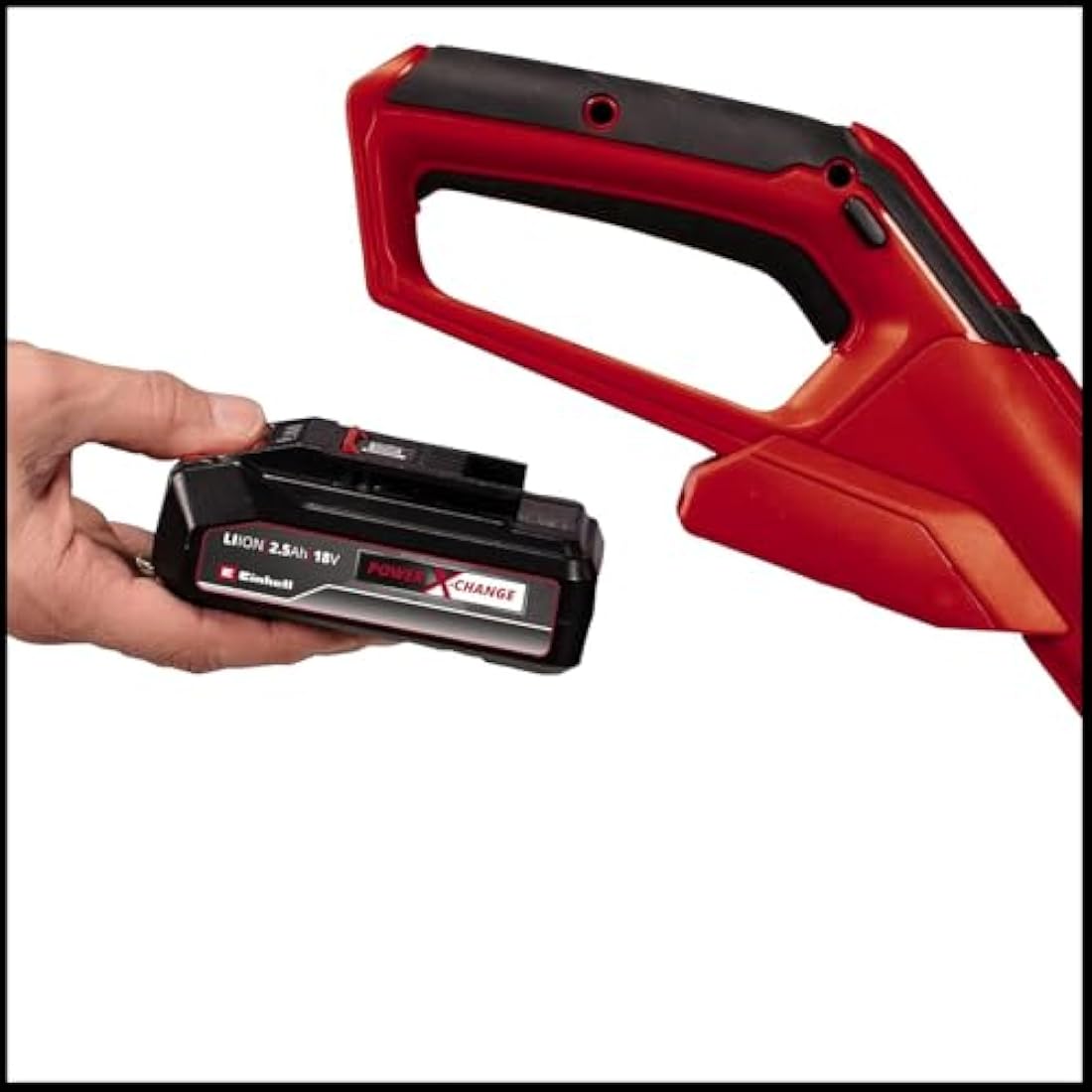 Einhell Power X-Change 18/28 Cordless Strimmer With Mower Attachment - 18V, 28cm Cutting Width, Battery Strimmer Cordless Grass Cutter And Lawn Edger - GE-CT 18/28 Li TC (Battery Not Included)