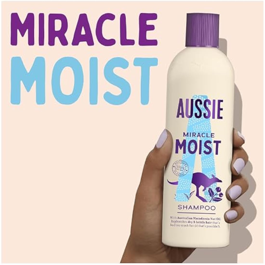 Aussie Miracle Moist Shampoo 500 ml - Pack of 6