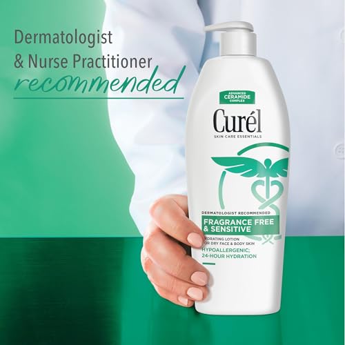 Curel Fragrance Free Lotion, 20 Ounce