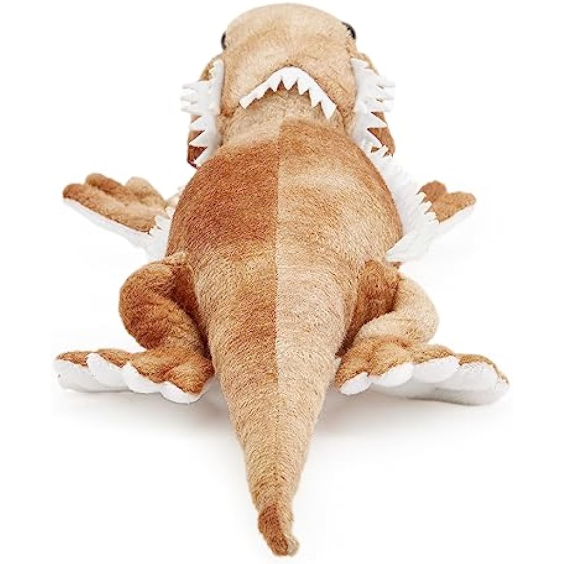 Zappi Co 100% Recycled Plush Bearded Dragon Toy (34cm Length) Stuffed Soft Cuddly Eco Friendly animals Collection For New Born Child First kid