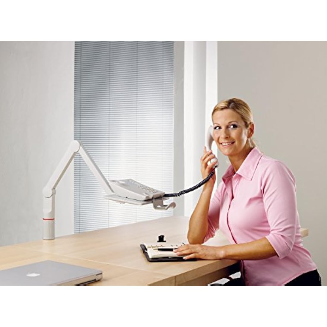 Schneider Novus TalkMaster 710+0002+000 Telephone Swivel Arm 2.0 kg Light Grey