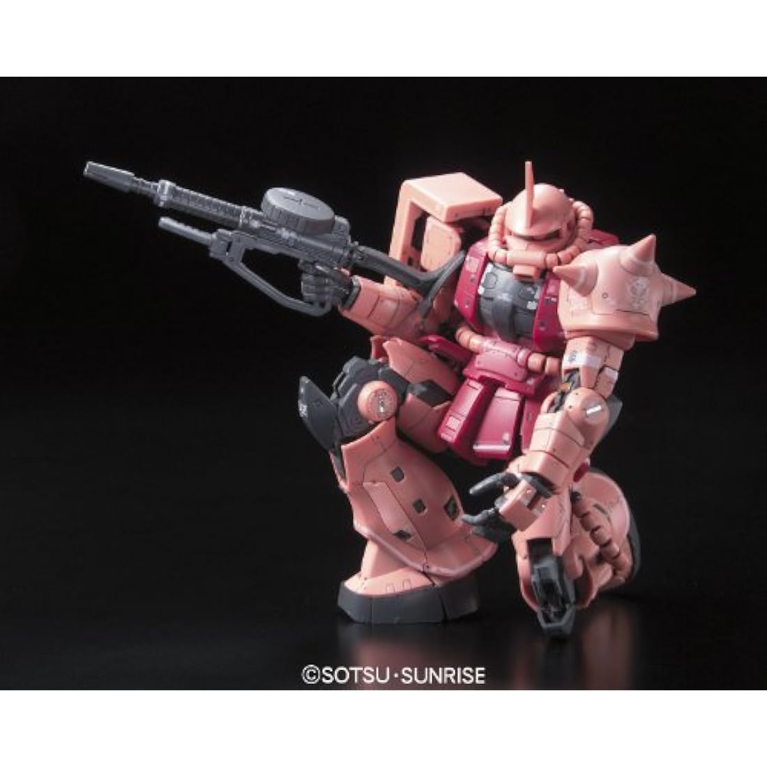 Bandai 83214P # 2 MS-06S Char's Zaku II Mobile Suit Gundam, Hobby RG 1/144 Model Kit, S