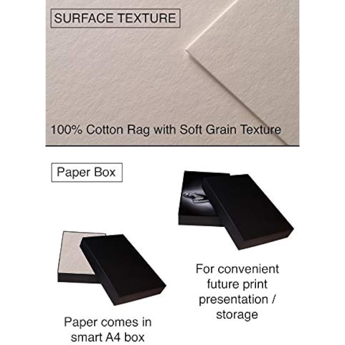 Marrutt 312gsm Smooth Fine Art Production Inkjet Photo Paper (A4-50 Sheets)