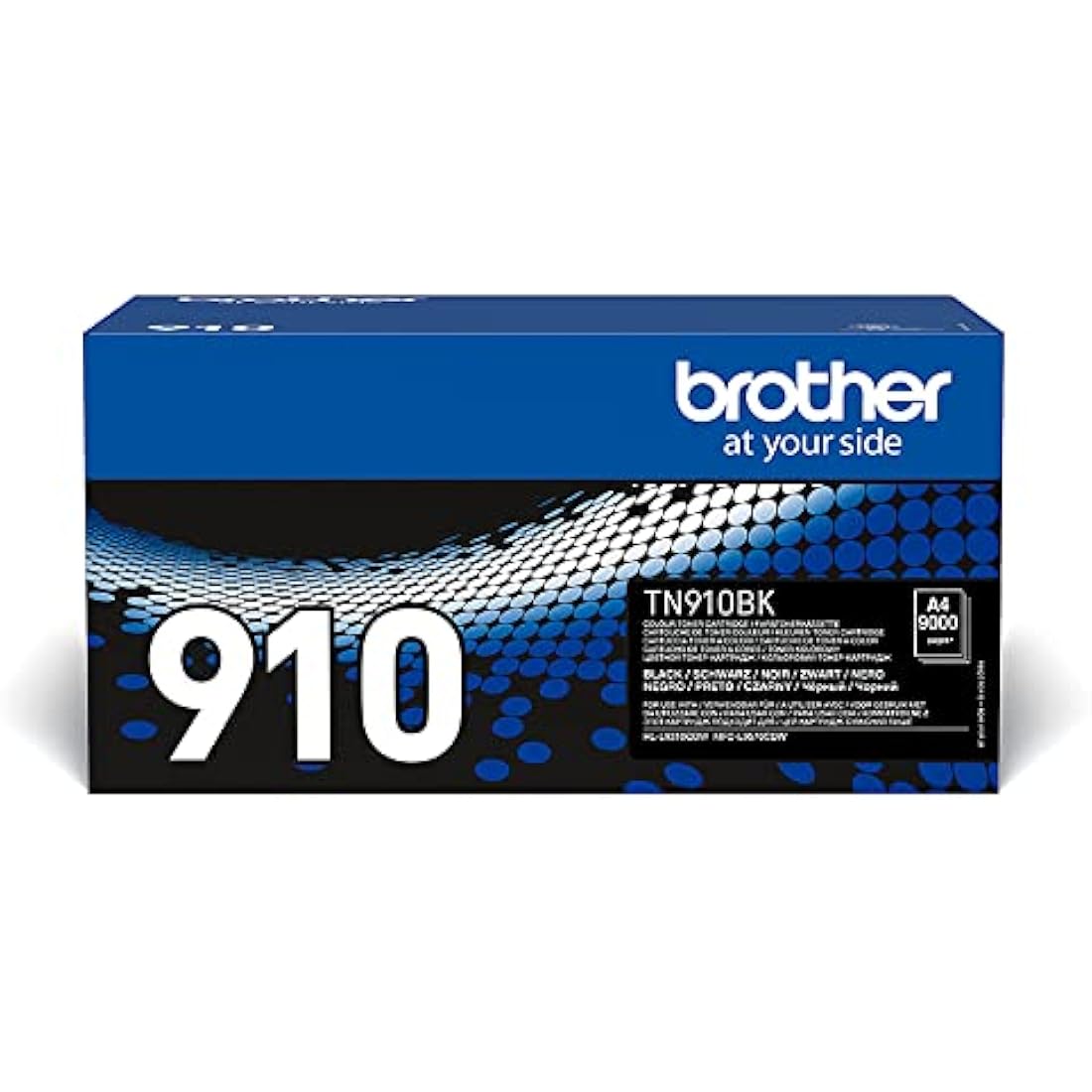 Brother TN-910BK Toner Cartridge, Black, Single Pack, Ultra High Yield, Includes 1 x Toner Cartridge, Brother Genuine Supplies