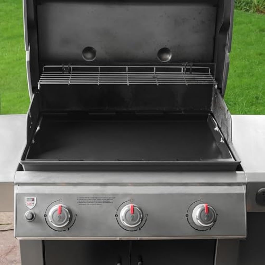 onlyfire Flat Top Griddle Plancha for Weber Genesis II 300 Series Gas Grills, Nonstick Ceramic Coated Full-Size Griddle Insert for Weber Genesis II & II LX 310 315 335 340, Genesis 325s