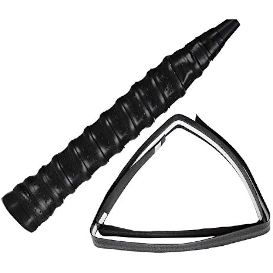 Senston PU Racquet Grip 5 Pack Tennis/Badminton/Squash Rackets Overgrip Anti Slip Perforated Super Absorbent Grips